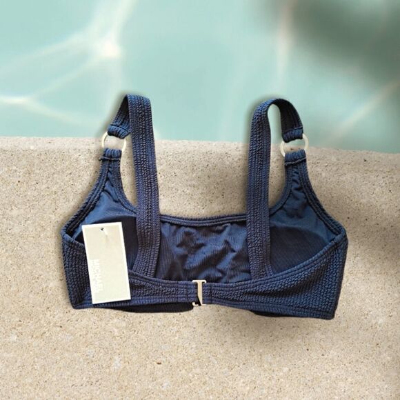 MICHAEL Michael Kors Bralette Bikini Top Black XSmall - Picture 2 of 6